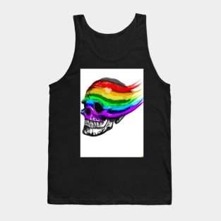 Rainbow Skull Tank Top